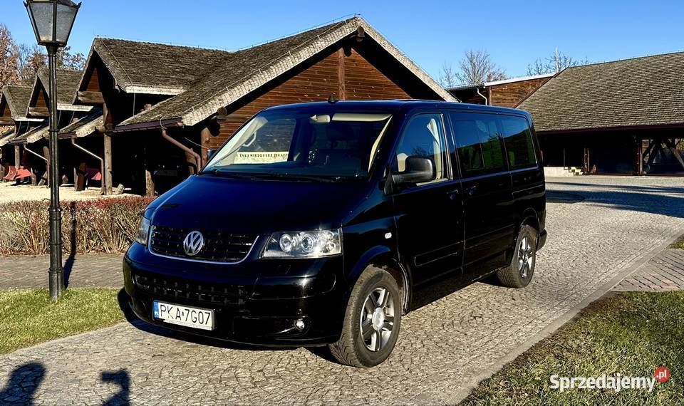 VW Multivan T5 Highline 1 właściciel kupiony w isofix Kalisz