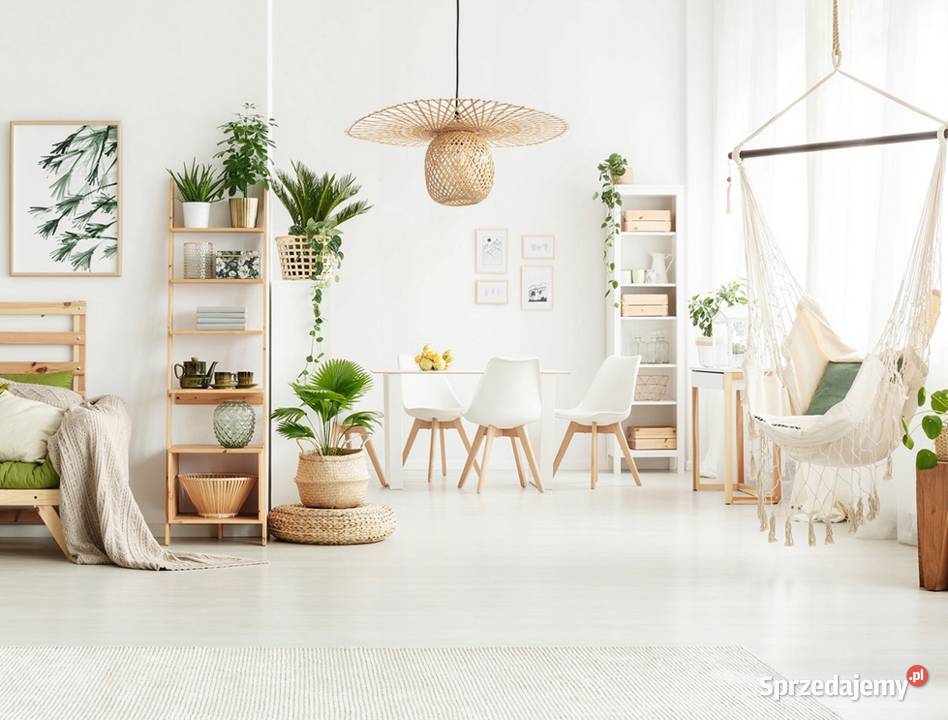 LAMPA WISZĄCA NATURALNA OKRĄGŁA BAMBUSOWA podlaskie Choroszcz