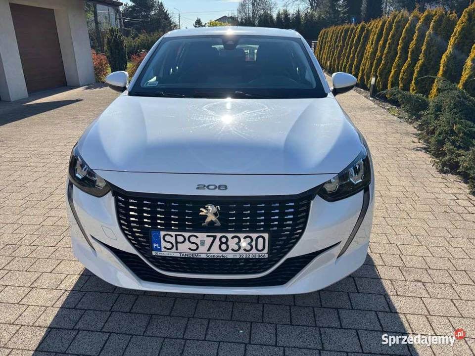 Peugeot 208 pierwszy właściciel bezwypadkowy z