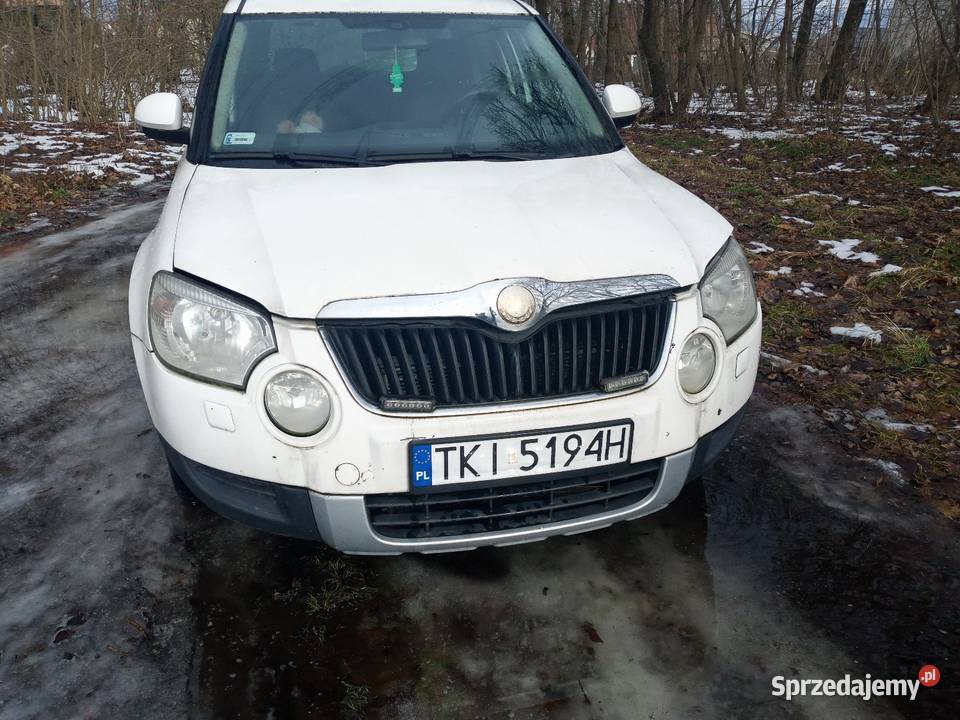 Skoda Yeti 4x4 uszkodzony świętokrzyskie Kielce sprzedam