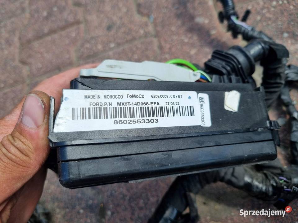 WIĄZKA INSTALACJA SILNIKA FORD KUGA MK3 20 osobowe