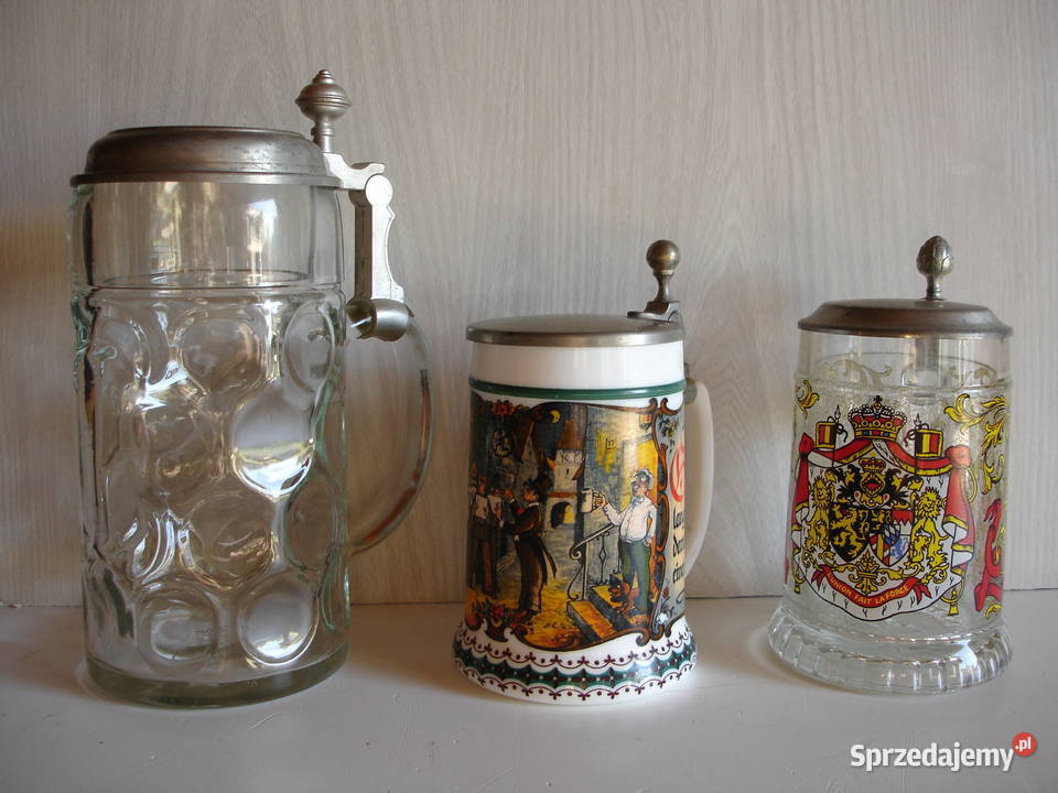 Kufle do piwa kolekcjonerskie lubuskie Zielona Góra sprzedam