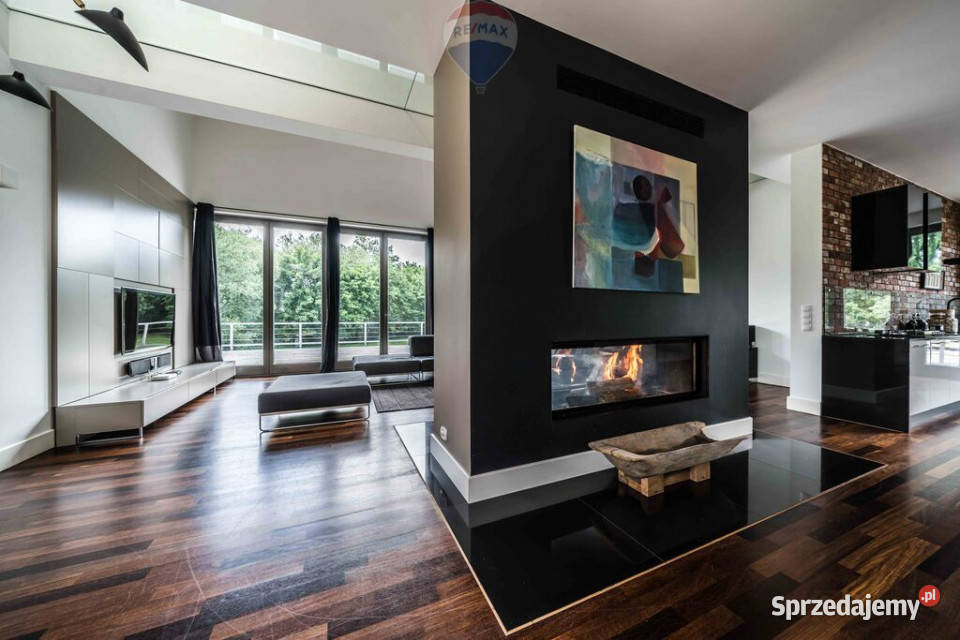 Nowoczesny świetny dom ogród staw Chyby