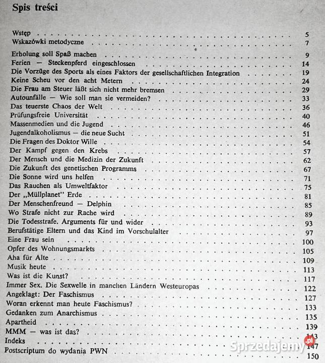 Fur und wider Antologia tekstów i ćw Eugeniusz Chełm