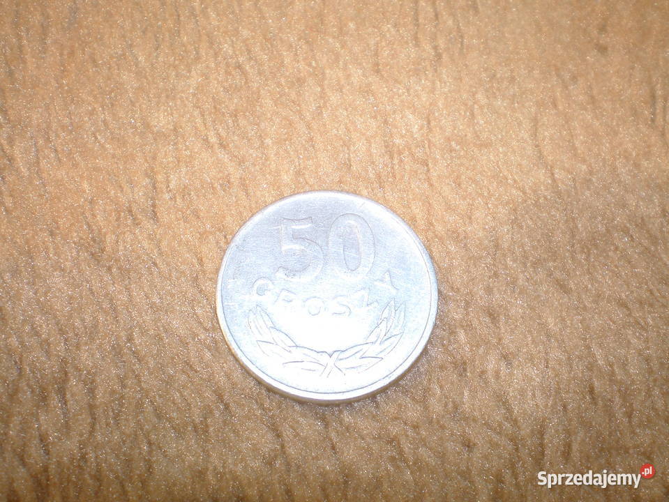 Sprzedam monetę pięćdziesiąt groszy z roku 1977 śląskie Piekary Śląskie sprzedam