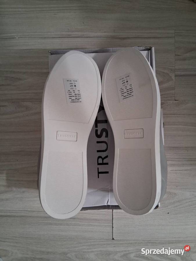 Szare sneakersy Trustyle rozmiar 45 Kraków