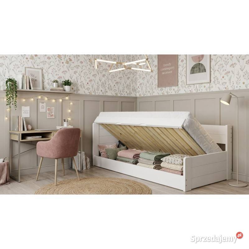 Łóżko LOCA otwierany tapczan z oparciem każdy opolskie Prudnik