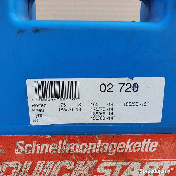 ŁAŃCUCH ŚNIEGOWY NA KOŁA 13 14 15 PRZECIWŚNIEŻNY