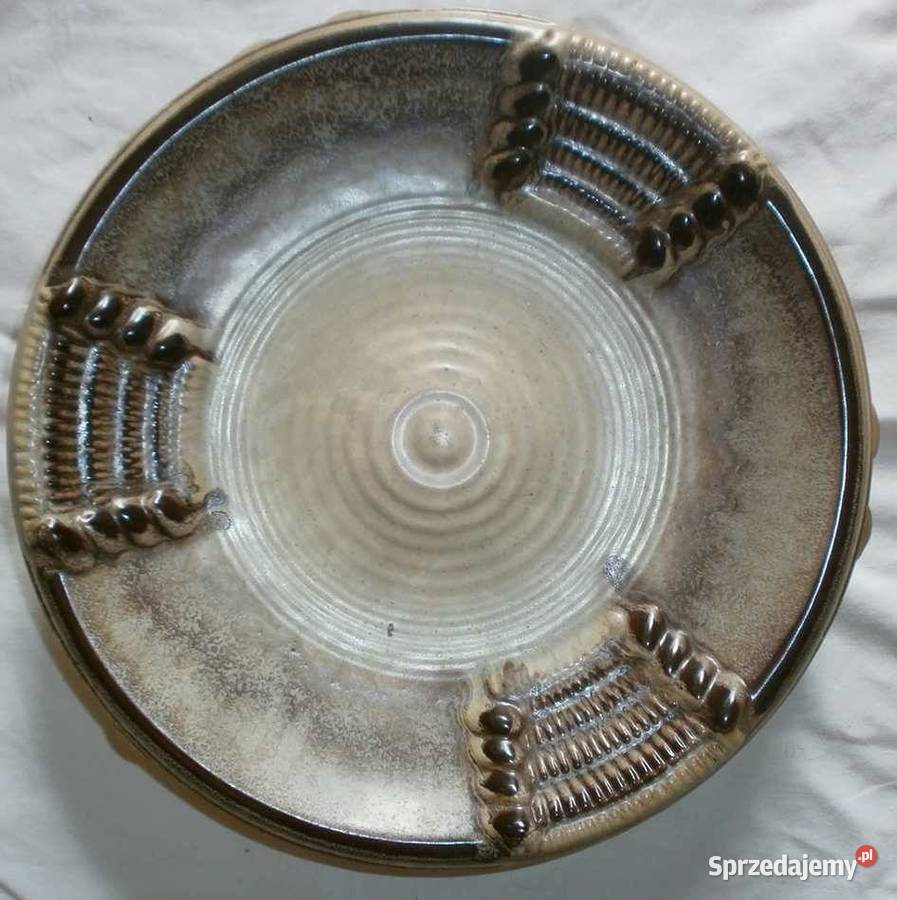 Niepowtarzalny Duży Stary Talerz Ceramiczny Kraków sprzedam