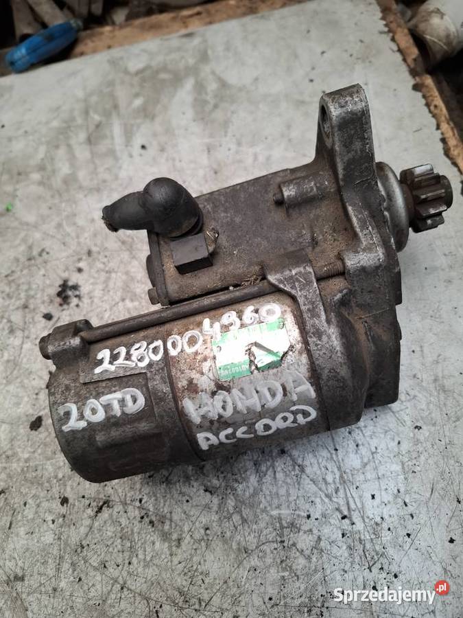 HONDA ACCORD 20 TD rozrusznik 228004960 świętokrzyskie Kielce sprzedam