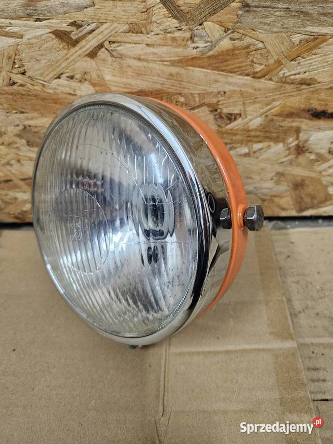 Lampa przednia Wsk 125 175 Sport Dudek Bąk Lelek Oświetlenie Kłodawa