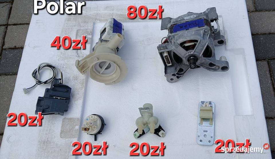 Pralka Whirlpool Polar NA CZĘŚCI Ładowana góry Wasilków sprzedam