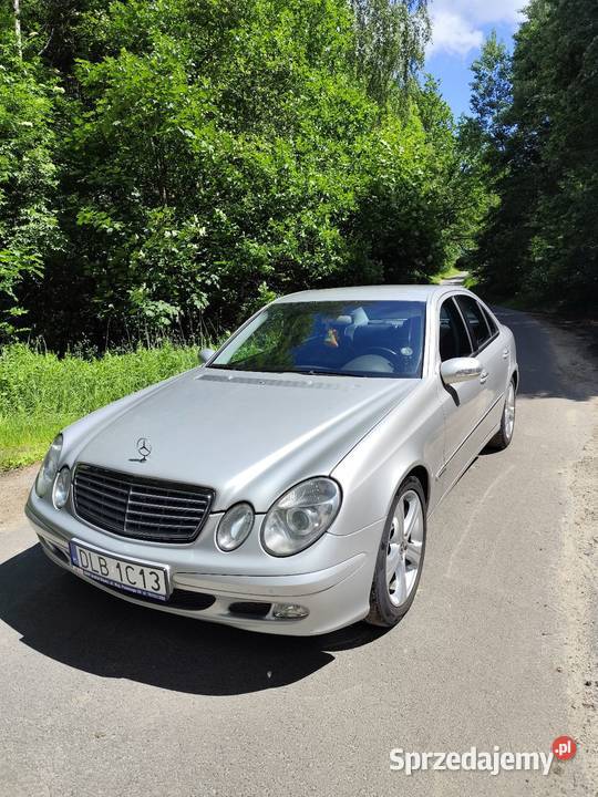 Mercedes Benz E klasa 27CDI skórzana tapicerka Gryfów Śląski