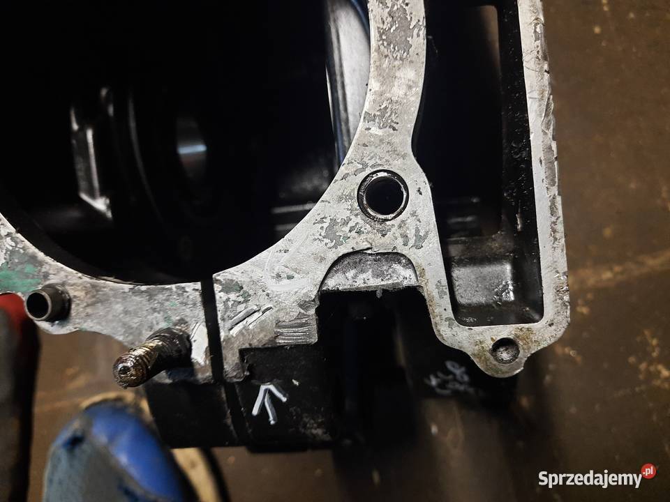 Kawasaki klr 600 kartery blok silnika klr 600 Części Jelenia Góra