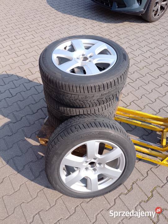 Koła zima audi 17 felgi aluminiowe zimowe opony Gościeńczyce