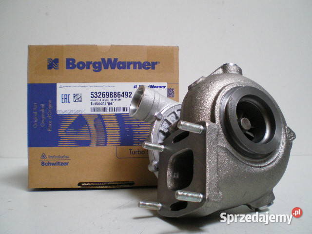 Nowa turbosprężarka BorgWarner 53269886492 Siedlce