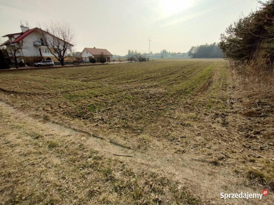 Grunt Kalinówka 1850m2 kanalizacja lubelskie sprzedam