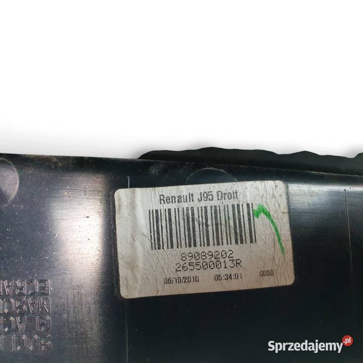 LAMPA PRAWA Renault Scenic III 20092013 tylna osobowe