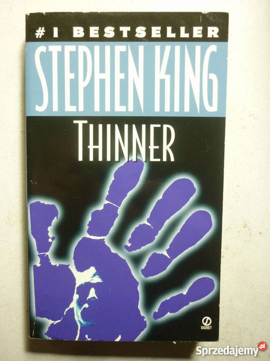 THINNER STEPHEN KING Pozostałe warmińsko-mazurskie Elbląg