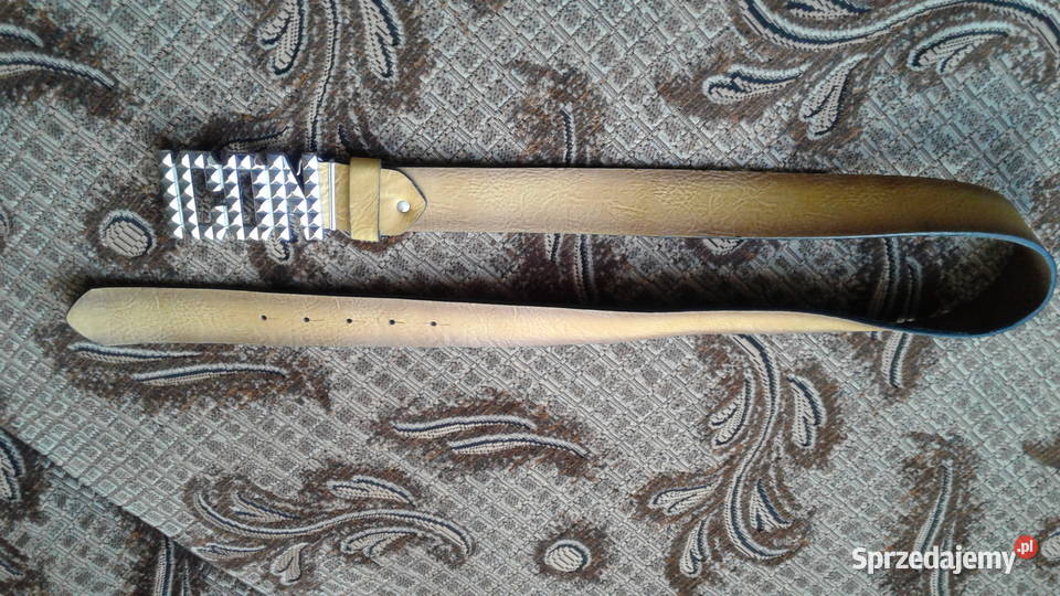 Damski Skórzany Pas Pasek Do Spodni 4 Brązowy podlaskie Łomża sprzedam