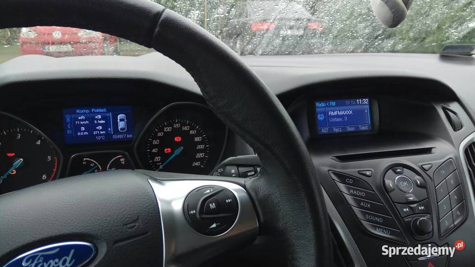 Ford Focus Mk3 ekran Sony kamera cofania