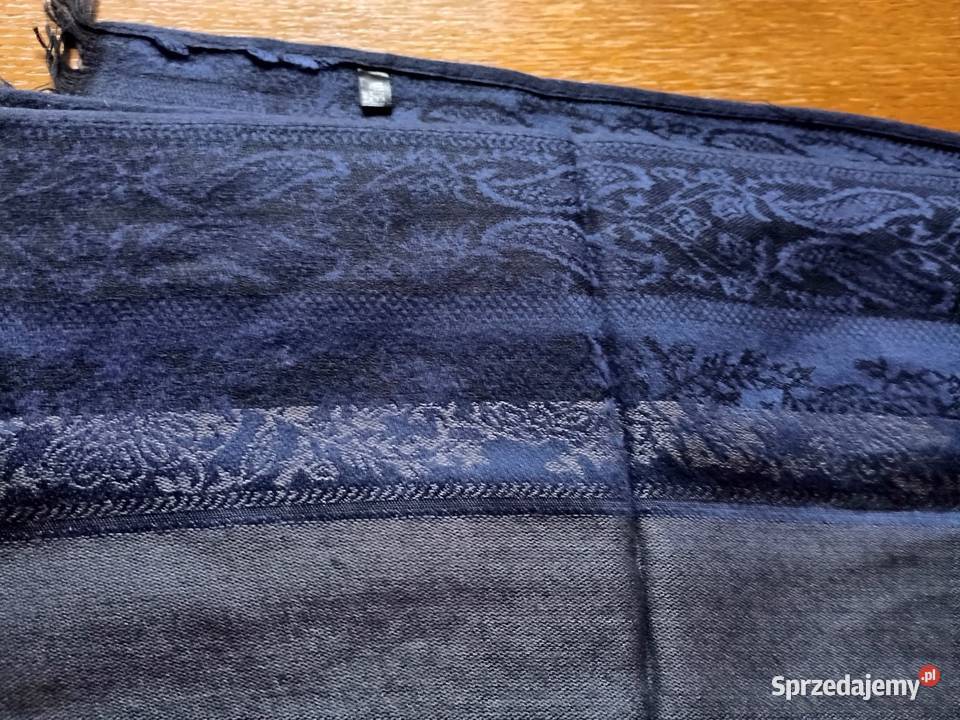 Szal damski 188x68kaszmir z jedwabiem Tczew sprzedam