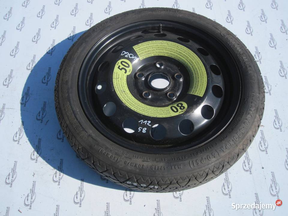 GOLF AUDI SEAT ALTEA koło dojazdowe 1257016 96M Koła dojazdowe świętokrzyskie sprzedam
