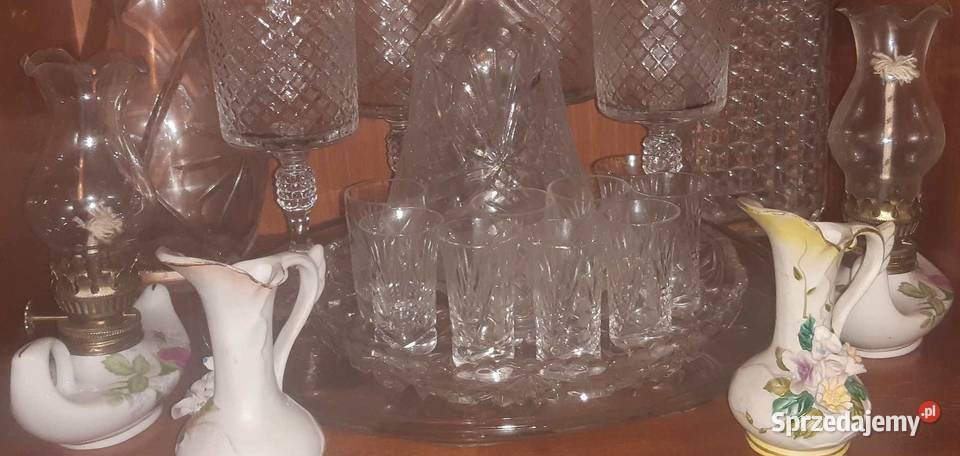 Piękny Porcelanowy Komplet w Stylu Miśnieńskim Kraków