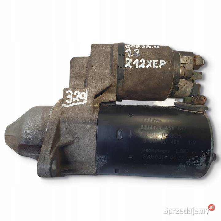 ROZRUSZNIK Opel Corsa D 12 14 16V 0001107408 lubelskie Chełm sprzedam