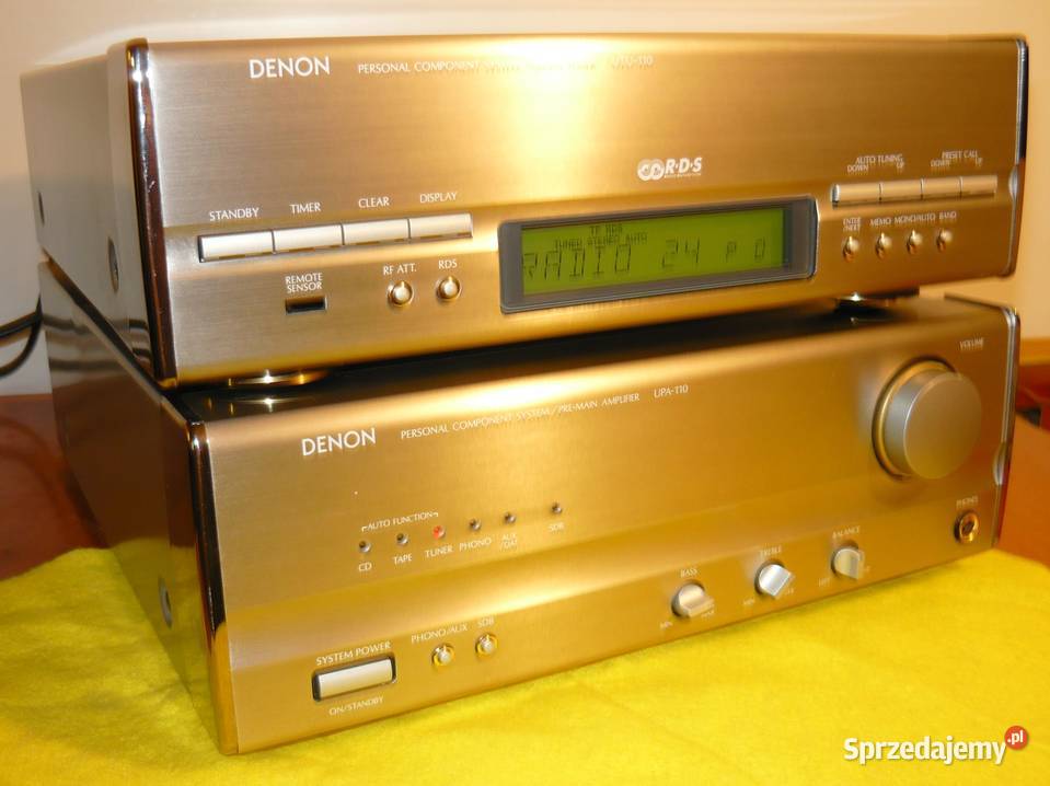 Wzmacniacz 2 x 60W Tuner DENON radio UPA110 wielkopolskie Krotoszyn