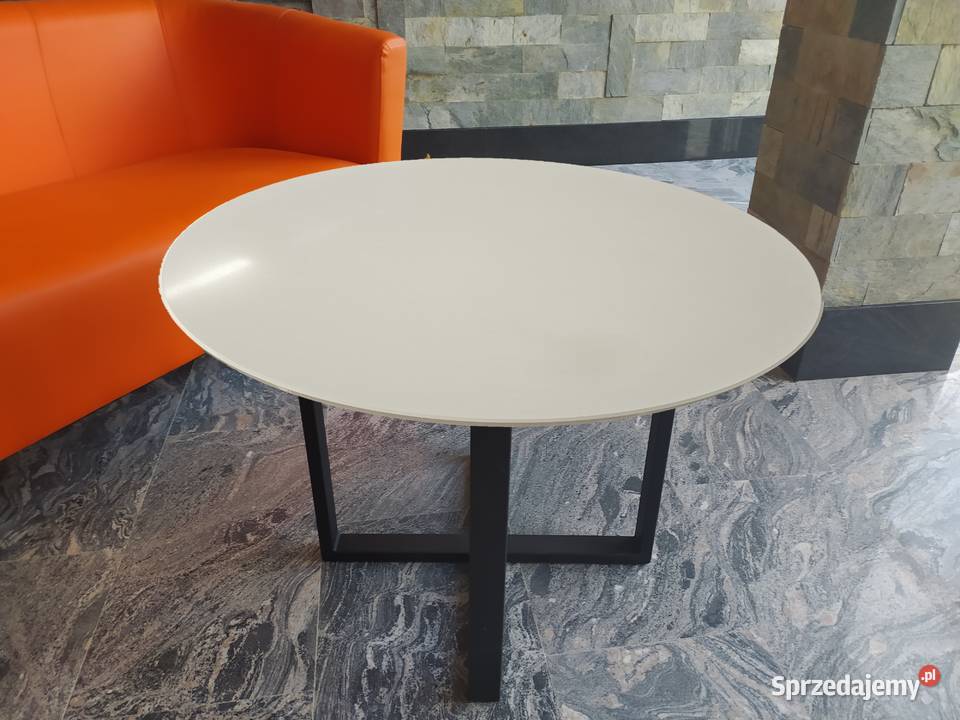 Blat okrągły do stolika BIANCHISSIMO 12 średnica 70cm Przemyśl