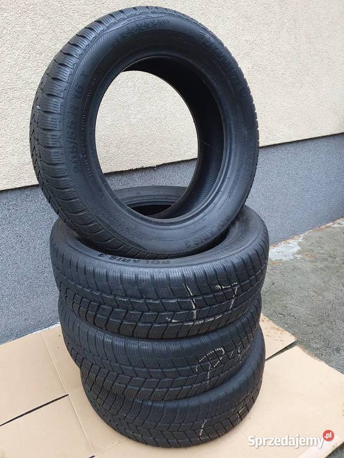 Opony zimowe 4 x BARUM POLARIS 3 20555 R16 91T sprzedam