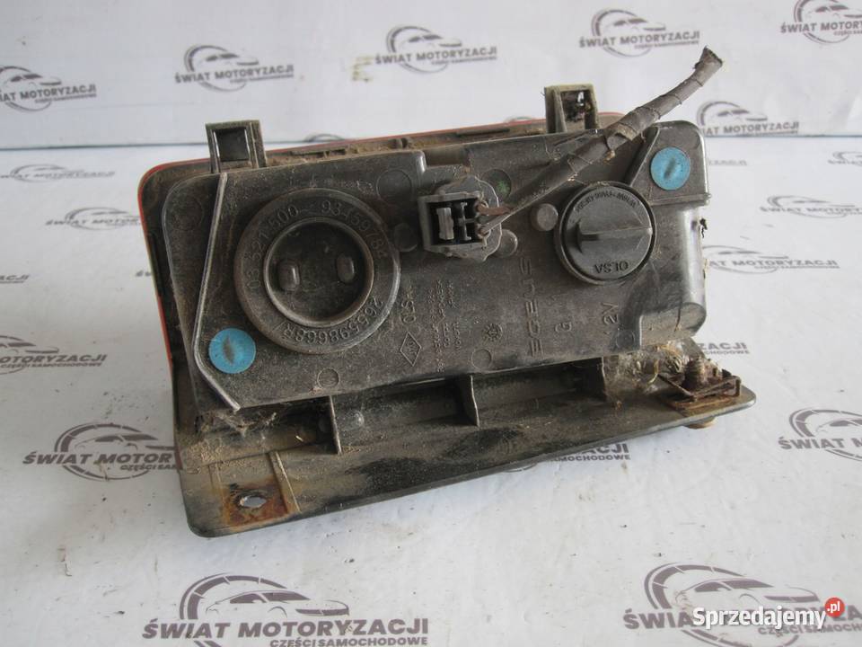 RENAULT TRAFIC III 15r lampa lewa tył dół Kielce