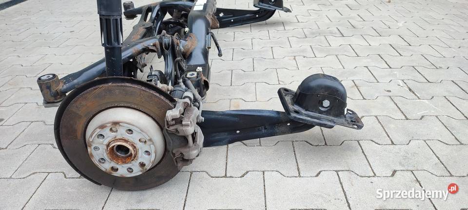 VW TIGUAN II ZAWIESZENIE WÓZEK SANKI TYŁ 4X4