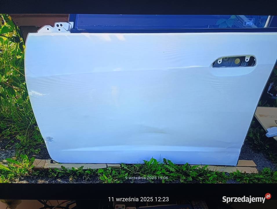 Drzwi lewe przednie białeNH578honda jazz 3 Jazz Gorlice