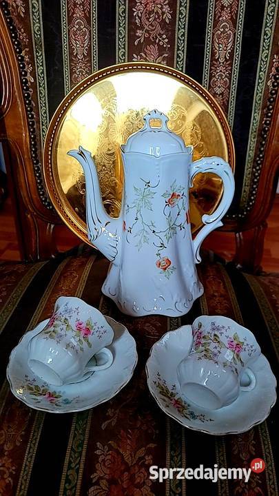 Porcelana filizanka sygnowana Oświęcim