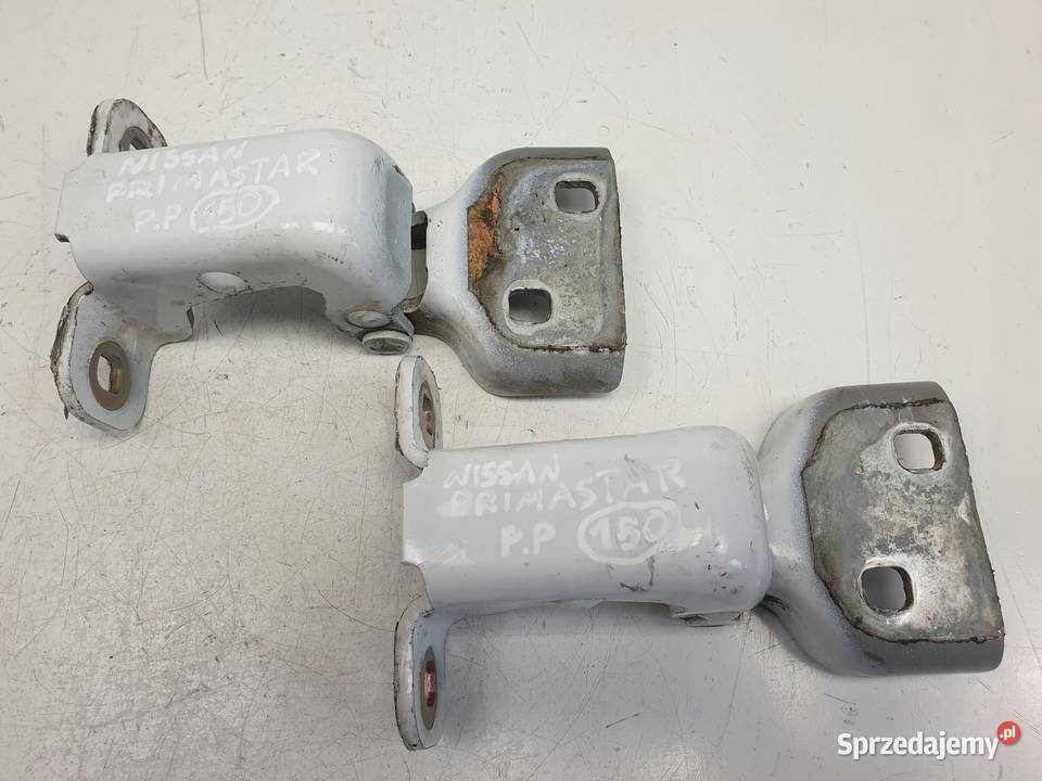 Nissan Primastar PRZEDNI PRAWY ZAWIAS DRZWI Rudka