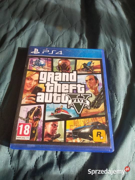 Sprzedam grę GTA 5 na konsolę PlayStation 4 Nieczatów