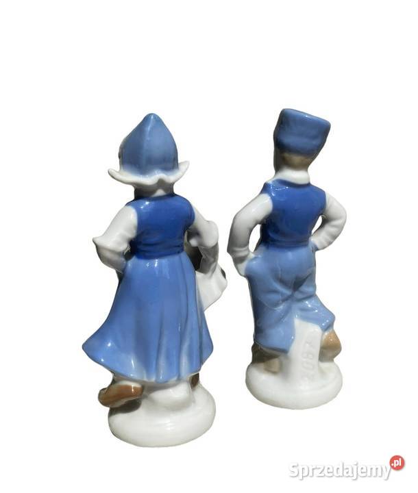Para porcelanowych malowanych figurek Warszawa