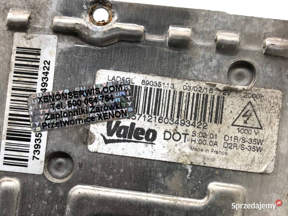 PRZETWORNICA XENON AUDI A4 B6 89035113 0005 Przetwornice podkarpackie