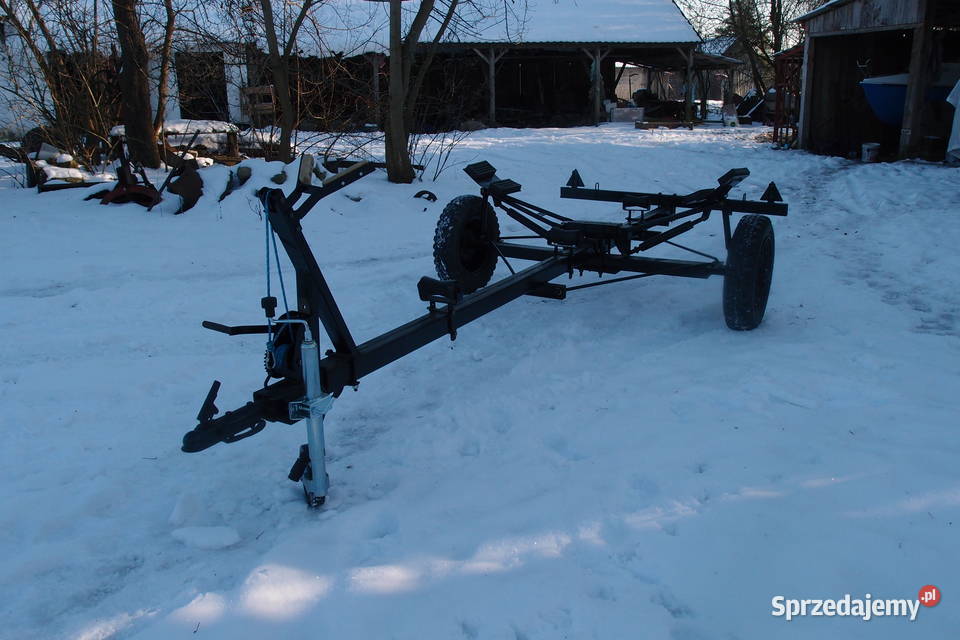 Przyczepka podłodziowa Niewiadów stan