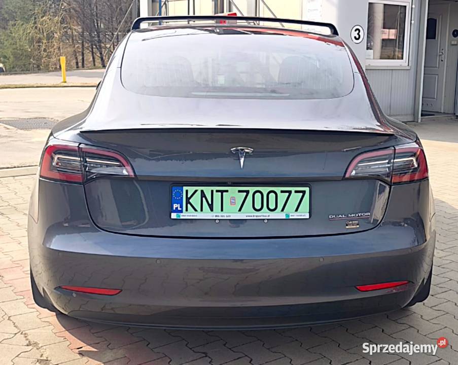 Tesla Model 3 Dual Motor Long Range sprzedam