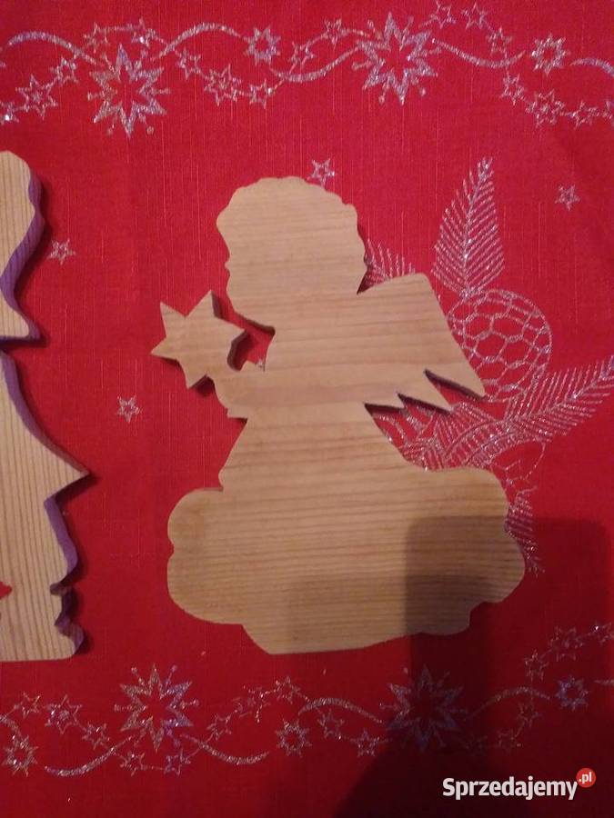 Dekoracje z drewna świąteczne Niemodlin