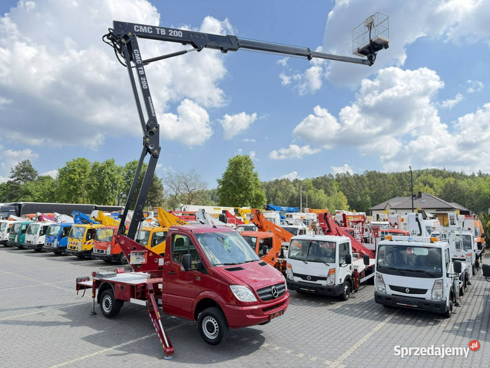 Mercedes Sprinter Podnośnik Koszowy 20m CMC Widełki