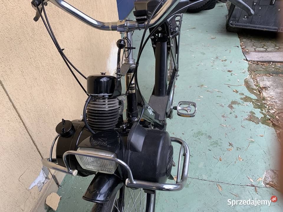 Rower z silnikiem spalinowym Solex 3800 Łomianki