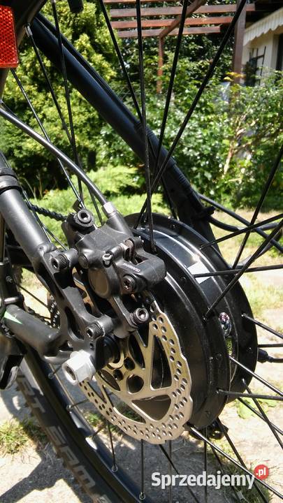 rower Kross z konwersją elektryczną Łódź