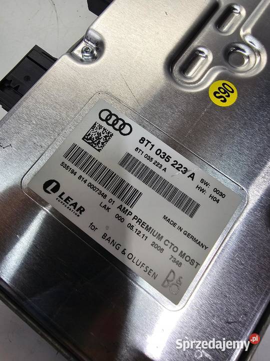 WZMACNIACZ BANG OLUFSEN AUDI A4 A5 Q5 8T1035223A sprzedam