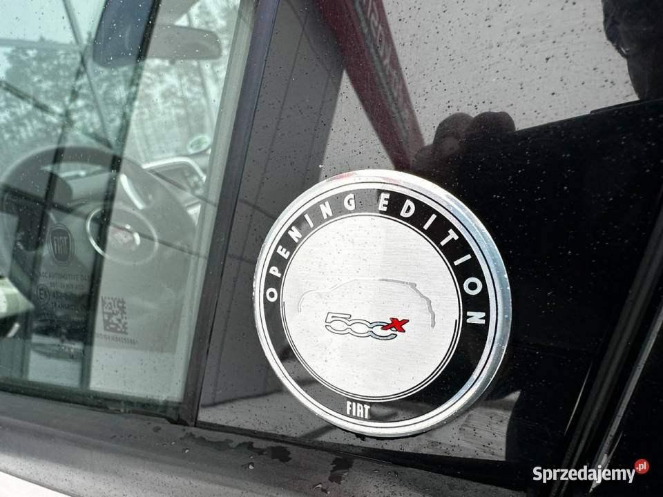 Fiat 500x Opening Edition Kamera Grzane fotele gniazdo AUX Kąty Opolskie