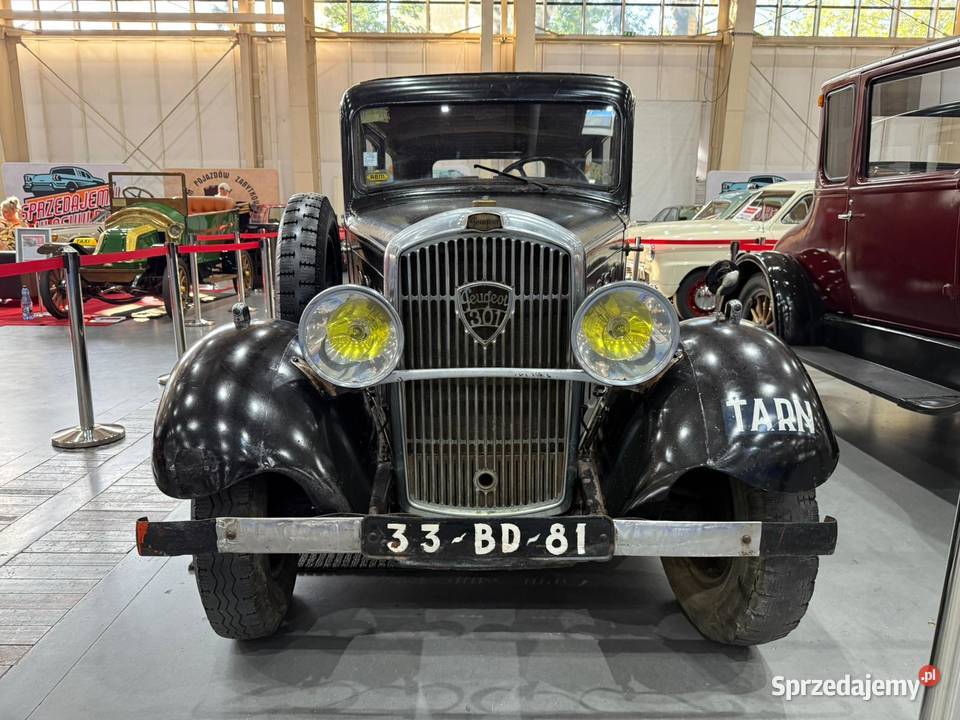 Peugeot 301 CR Long 1933 wyjątkowy 92letni Zgierz