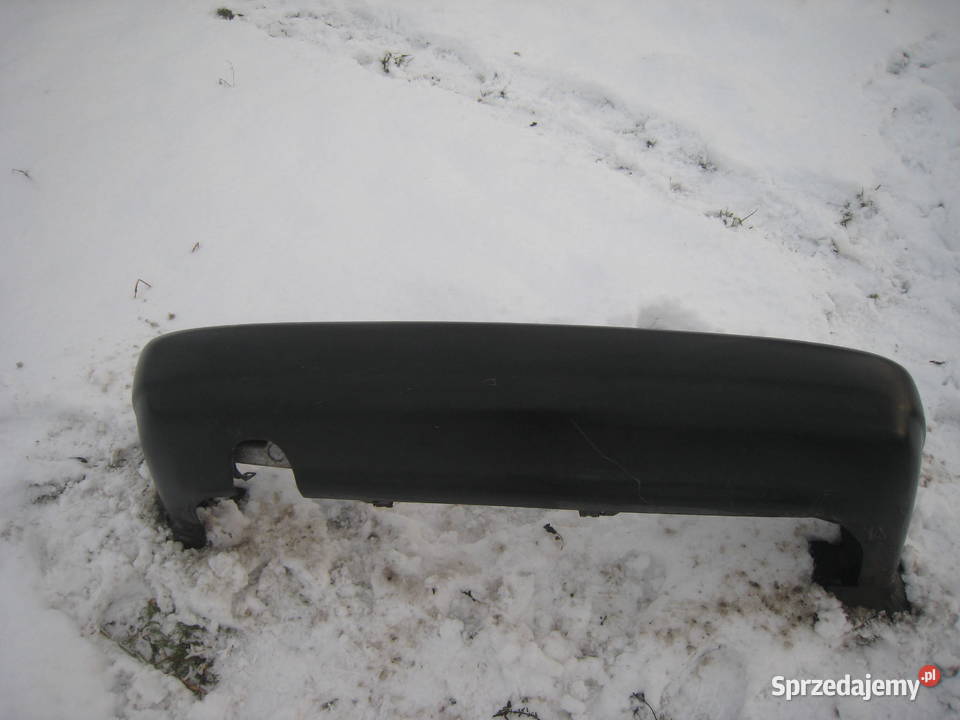 Zderzak tylny tył Daewoo Lanos sedan 4d czarny Kraków sprzedam